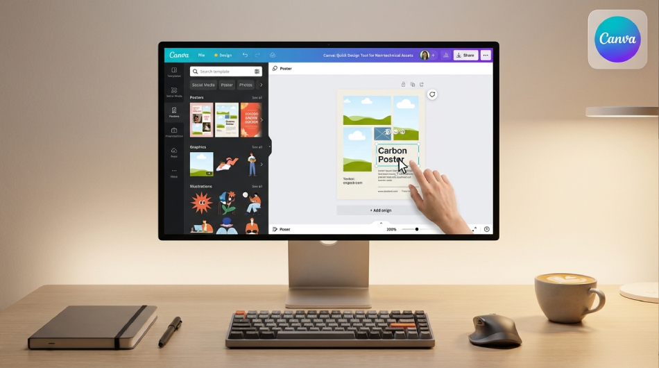 Canva: Quick Design Tool for Non-technical Assets