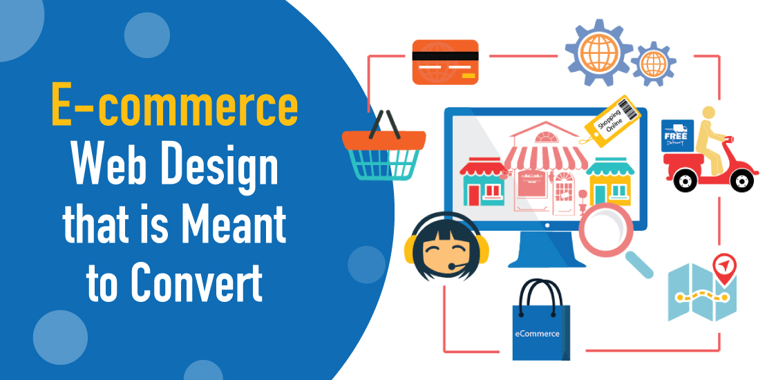 Ecommerce web design that is meant to convert