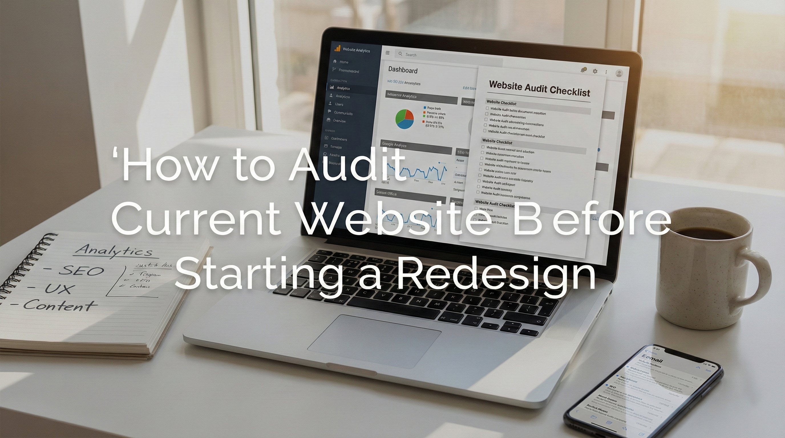 How to Audit Your Current Website Before Starting a Redesign?