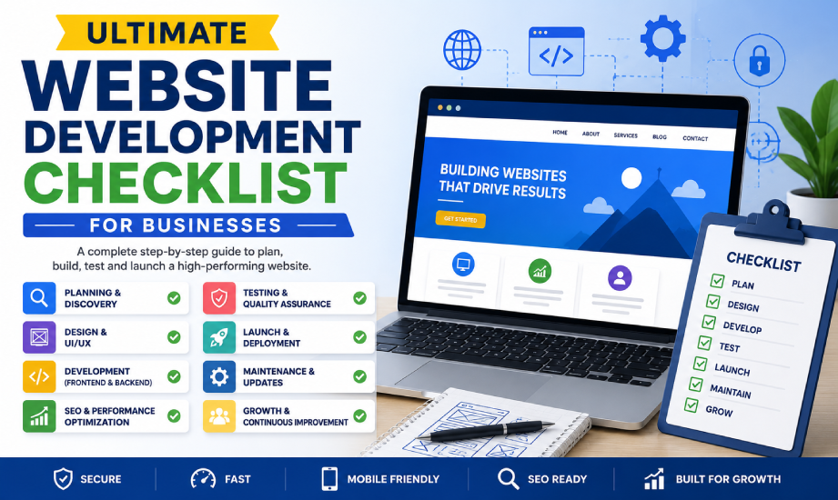 Ultimate Website Development Checklist for Businesses