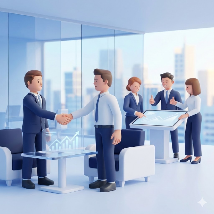 happy client testimonials for web development services